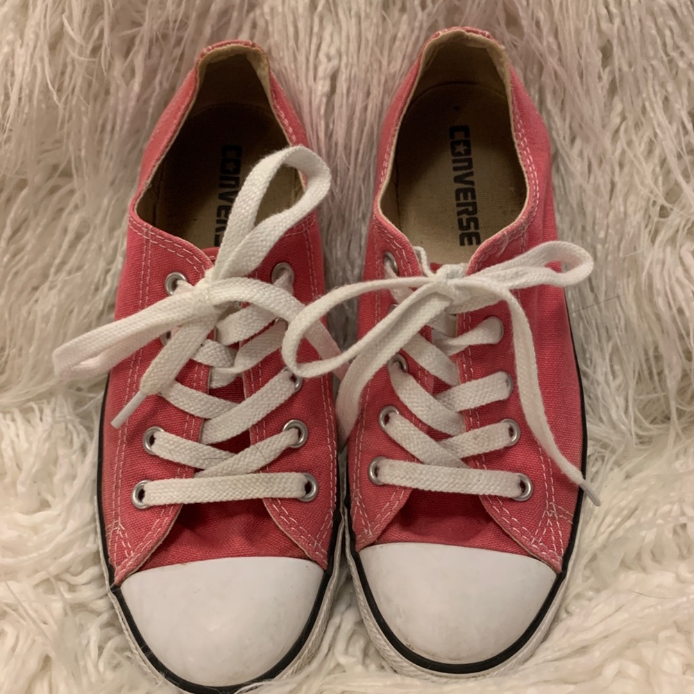 Converse All Star pink low tops